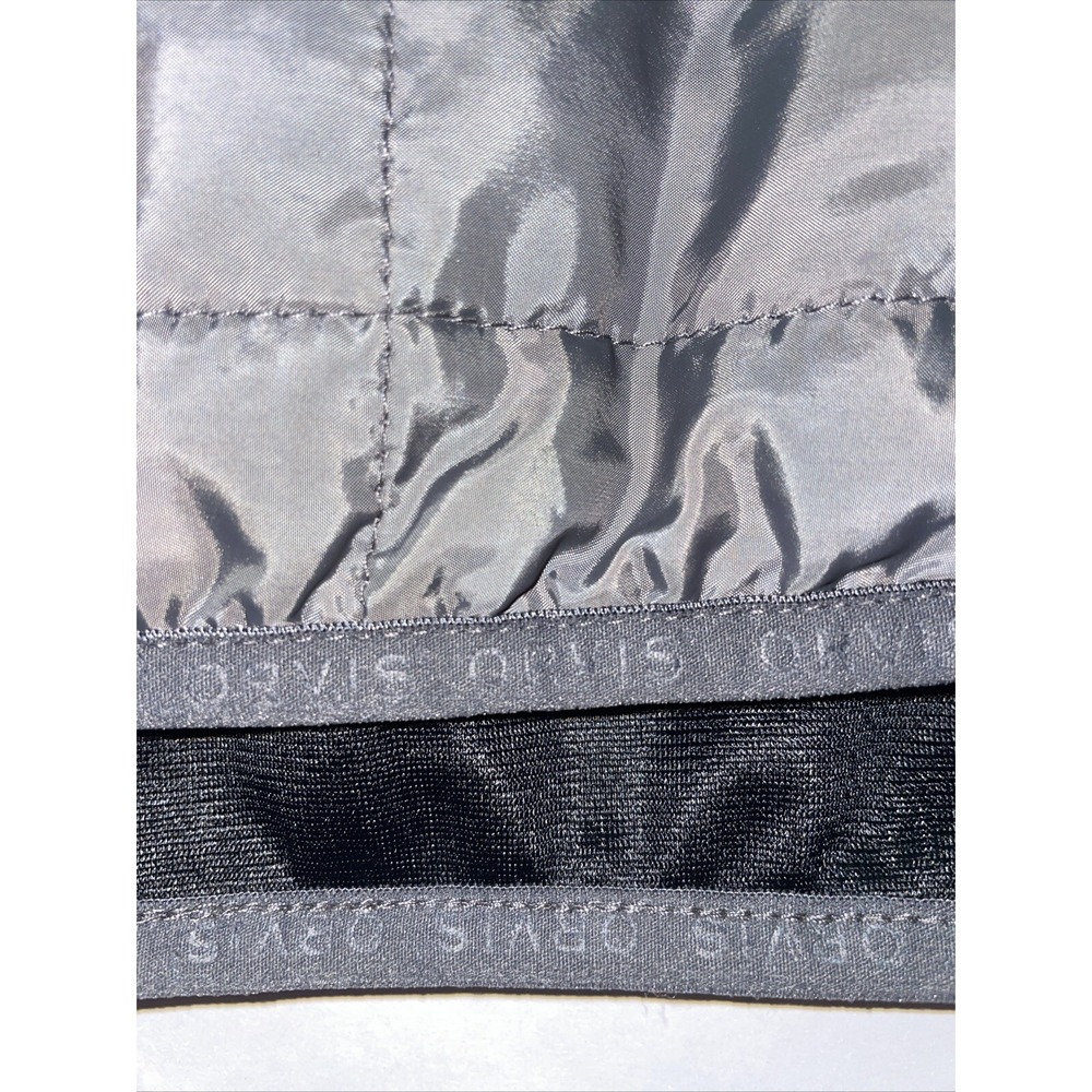 Orvis Quilted Jacket L Large Gray Classic Collection Full Zip Great Condition - Picture 12 of 15